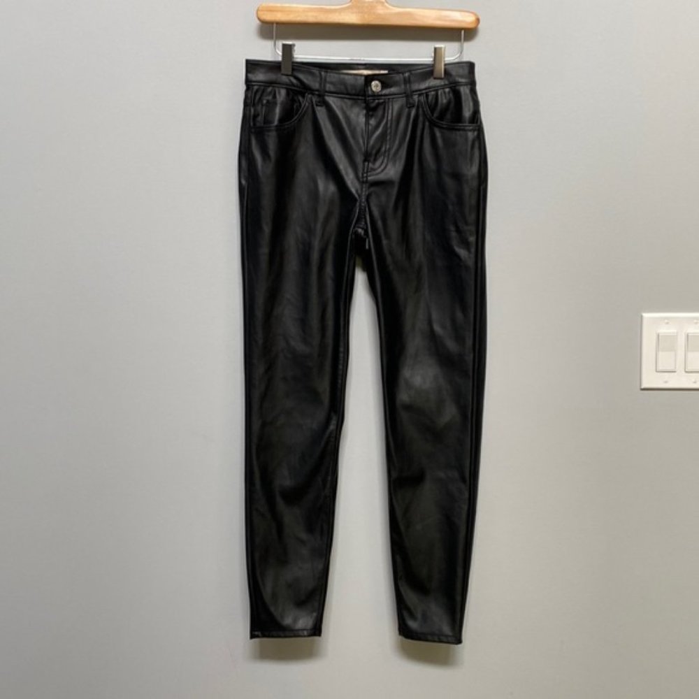 ❗️SOLD❗️Levi’s Faux Leather 720 High Rise Super Skinny Ankle Size 26 - Picture 3 of 13